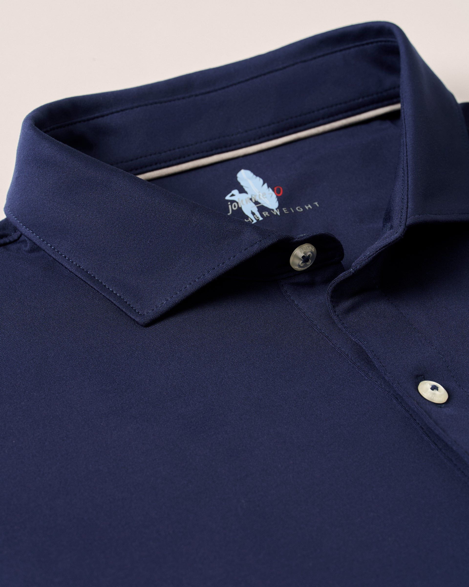 Featherweight Long Sleeve Performance Polo - Swing