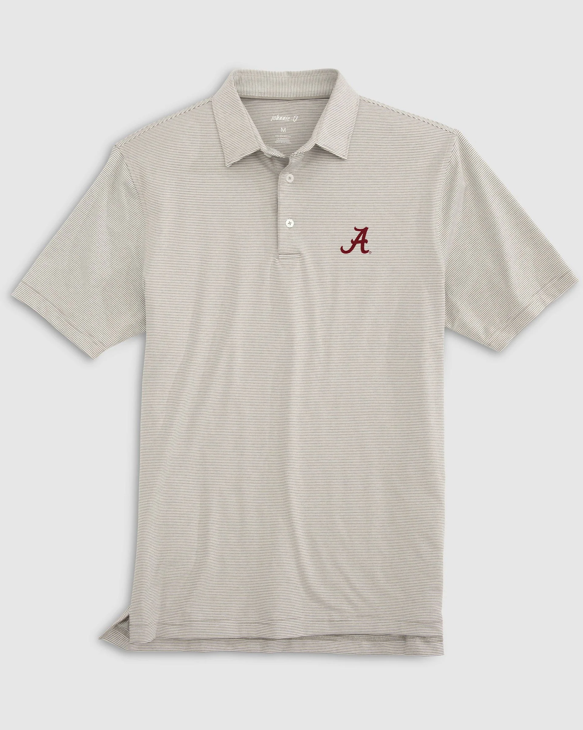 Alabama Lyndonn Striped Jersey Performance Polo