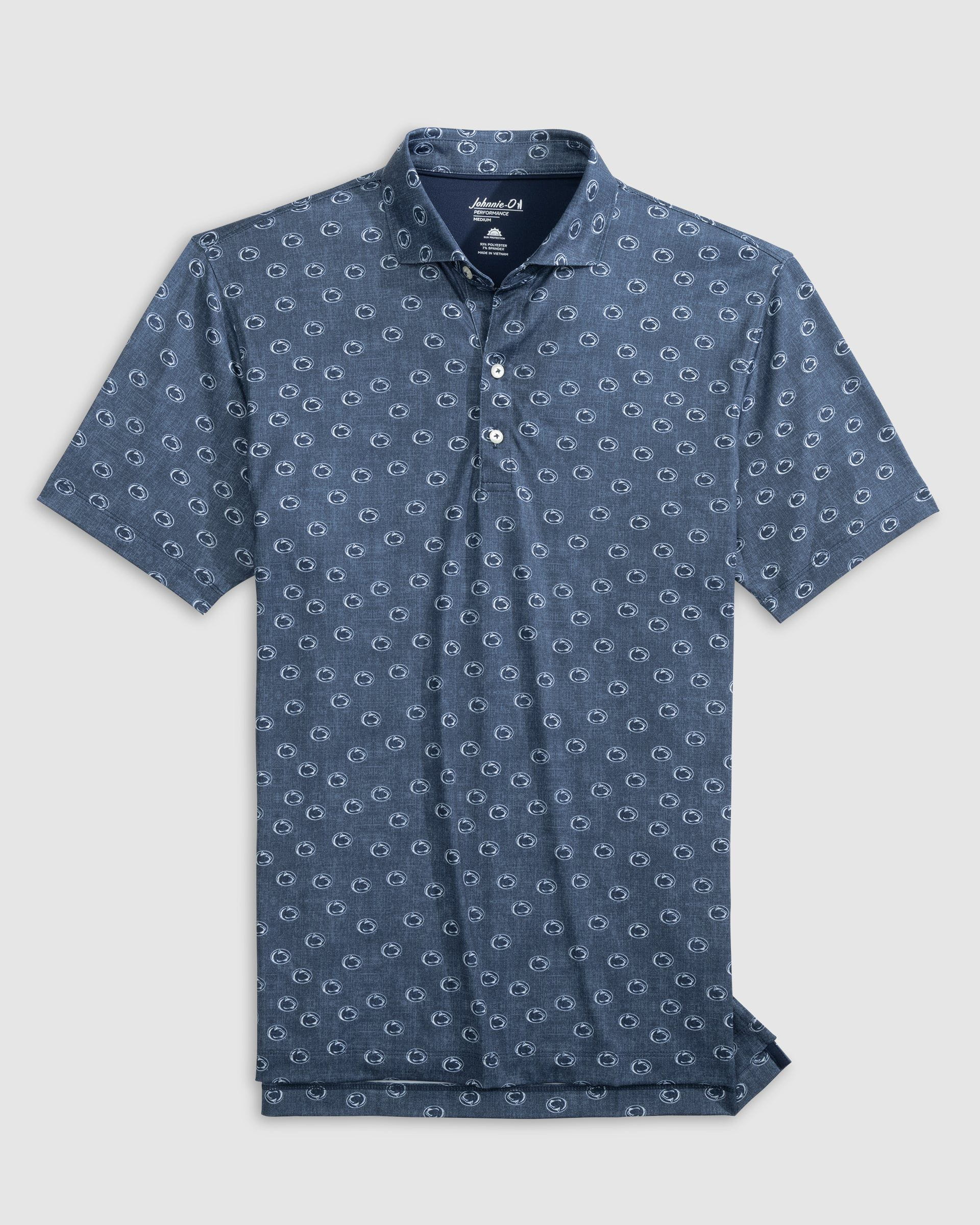 Penn Exeter Printed Jersey Performance Polo