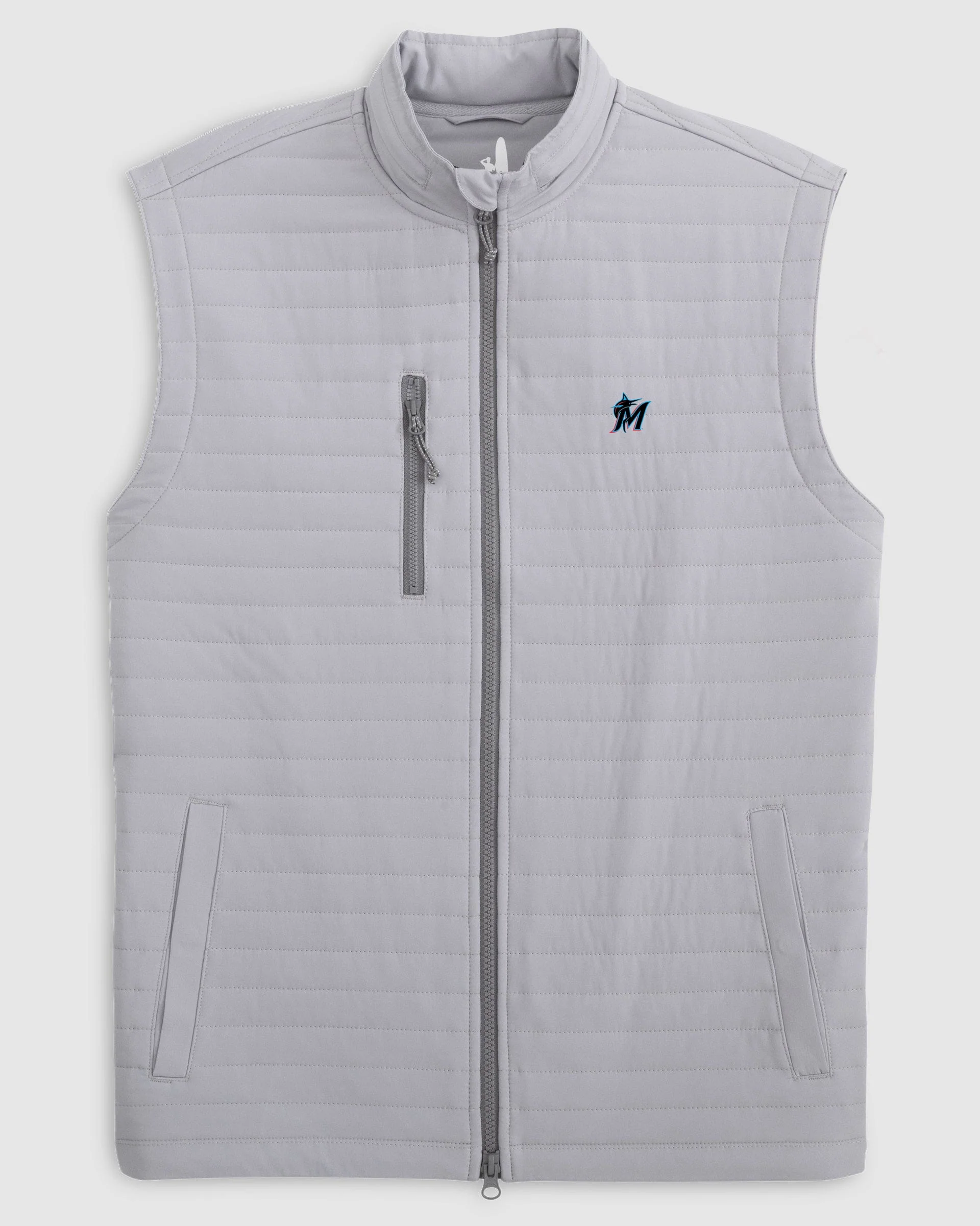 Miami Marlins Crosswind Quilted Performance Vest