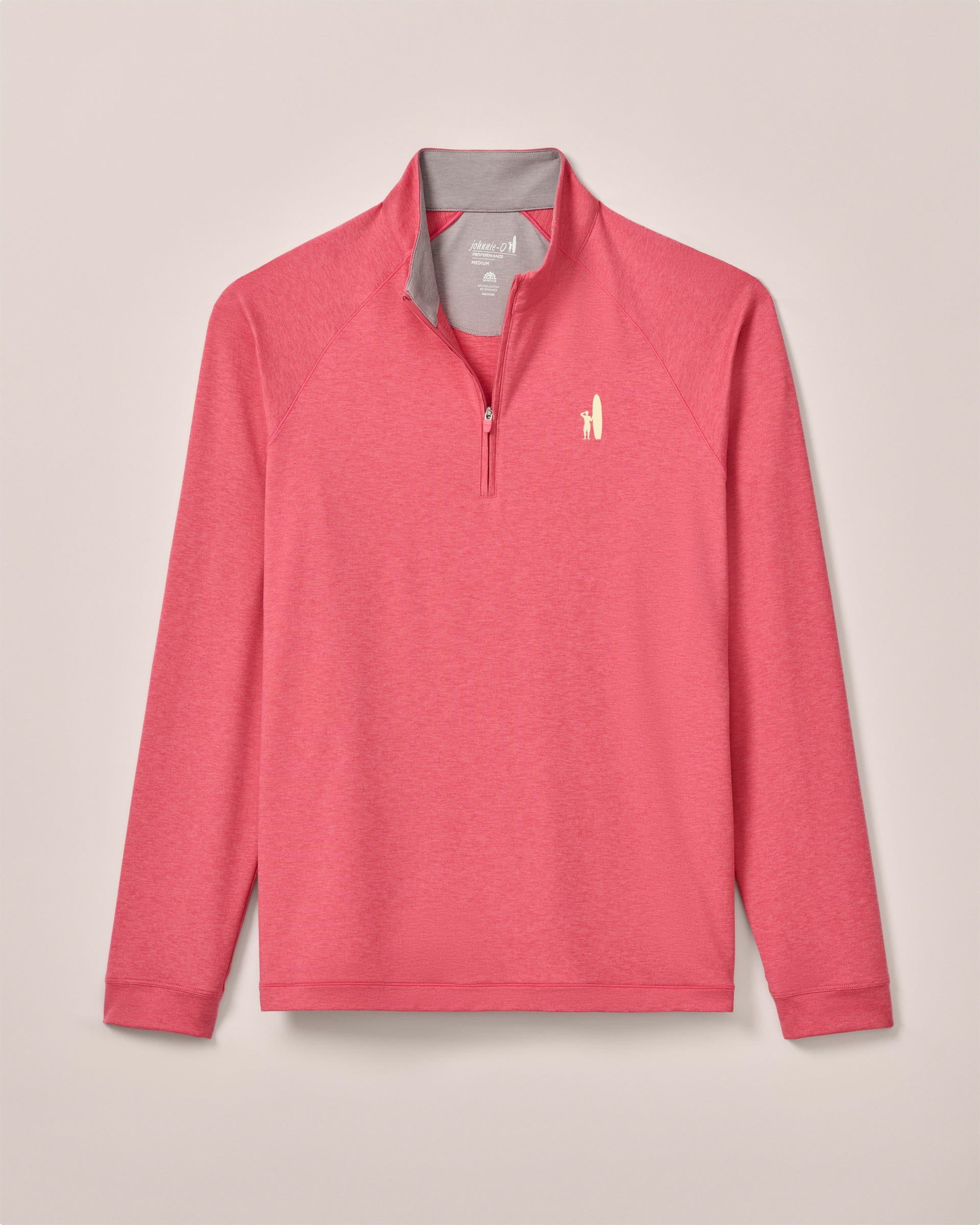 Custom Surfer Logo Freeborne Performance 1/4 Zip Pullover