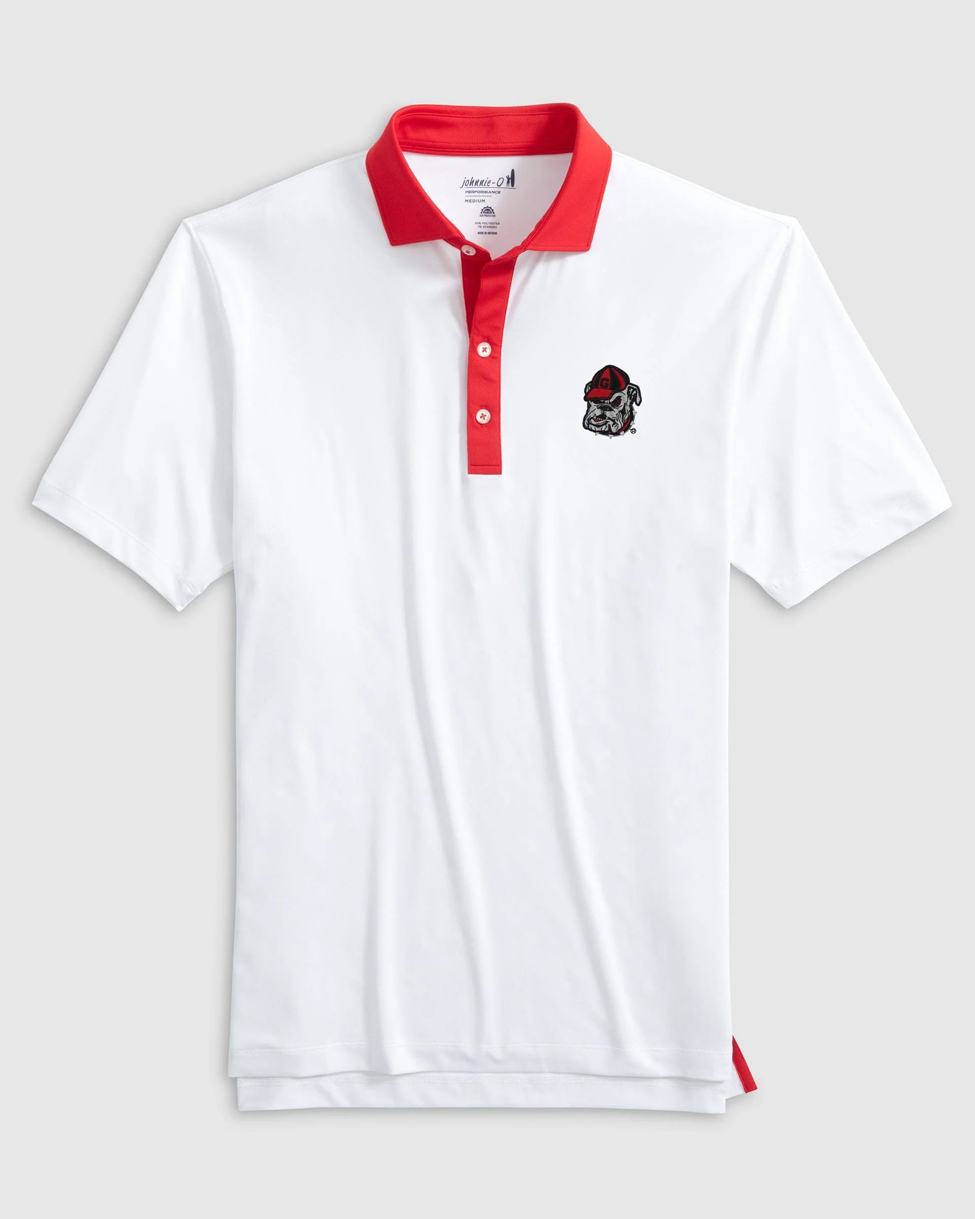 Georgia Ramos Performance Jersey Polo - Bulldog Head Logo