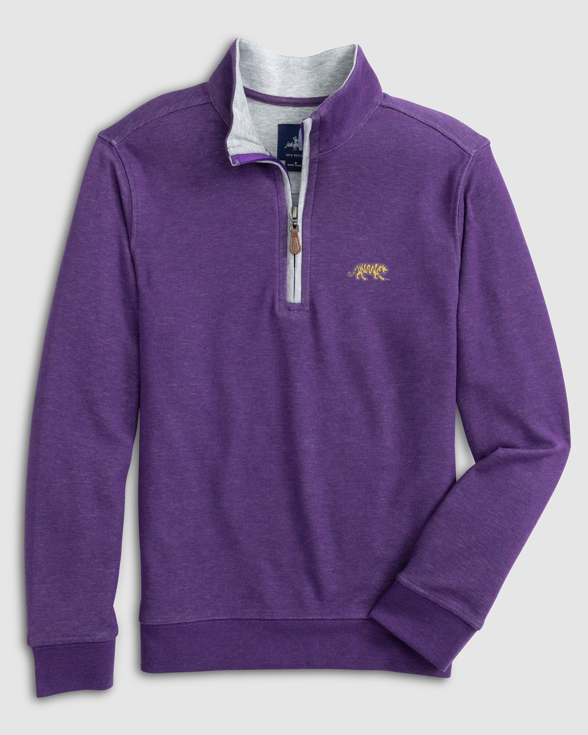 LSU Sully Jr. 1/4 Zip - Mike The Tiger Logo
