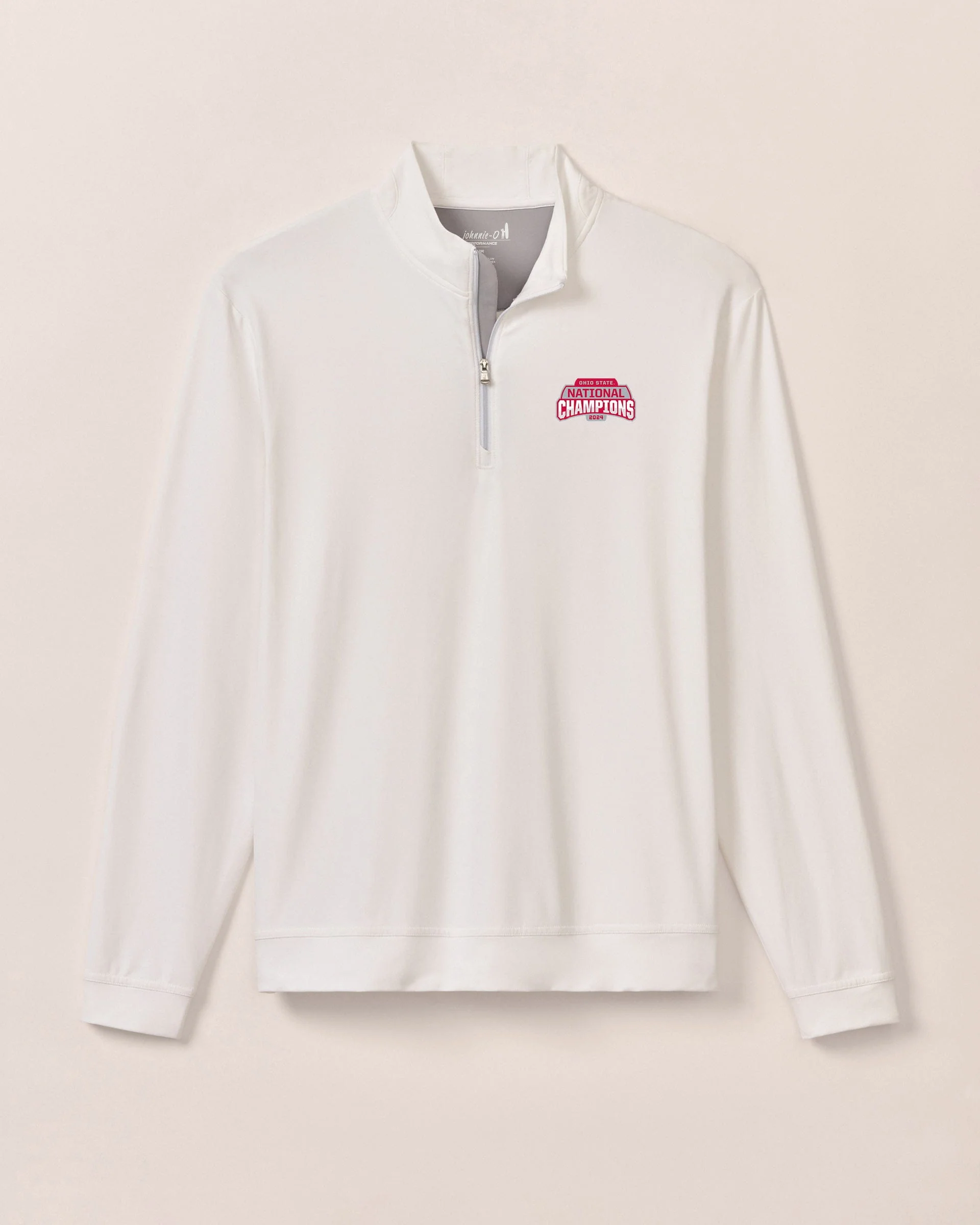 Ohio State Motion Performance Quarter-Zip - 2024 CFP Champions Logo