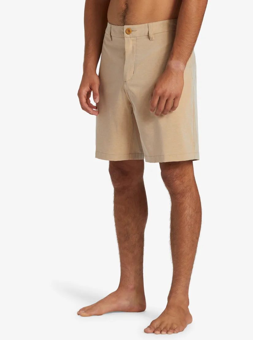 Quiksilver Mens Shorts Union Heather Amphibian 20 Hybrid
