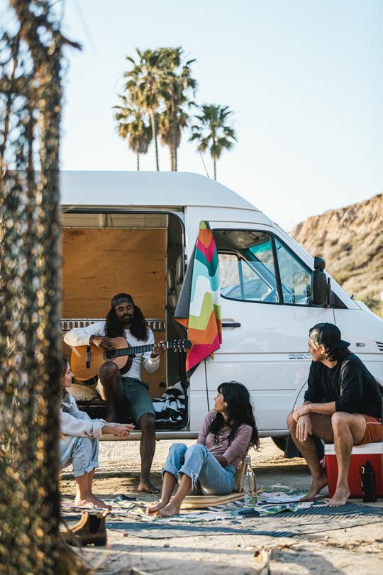 Nomadix Towel Melt Green Pink