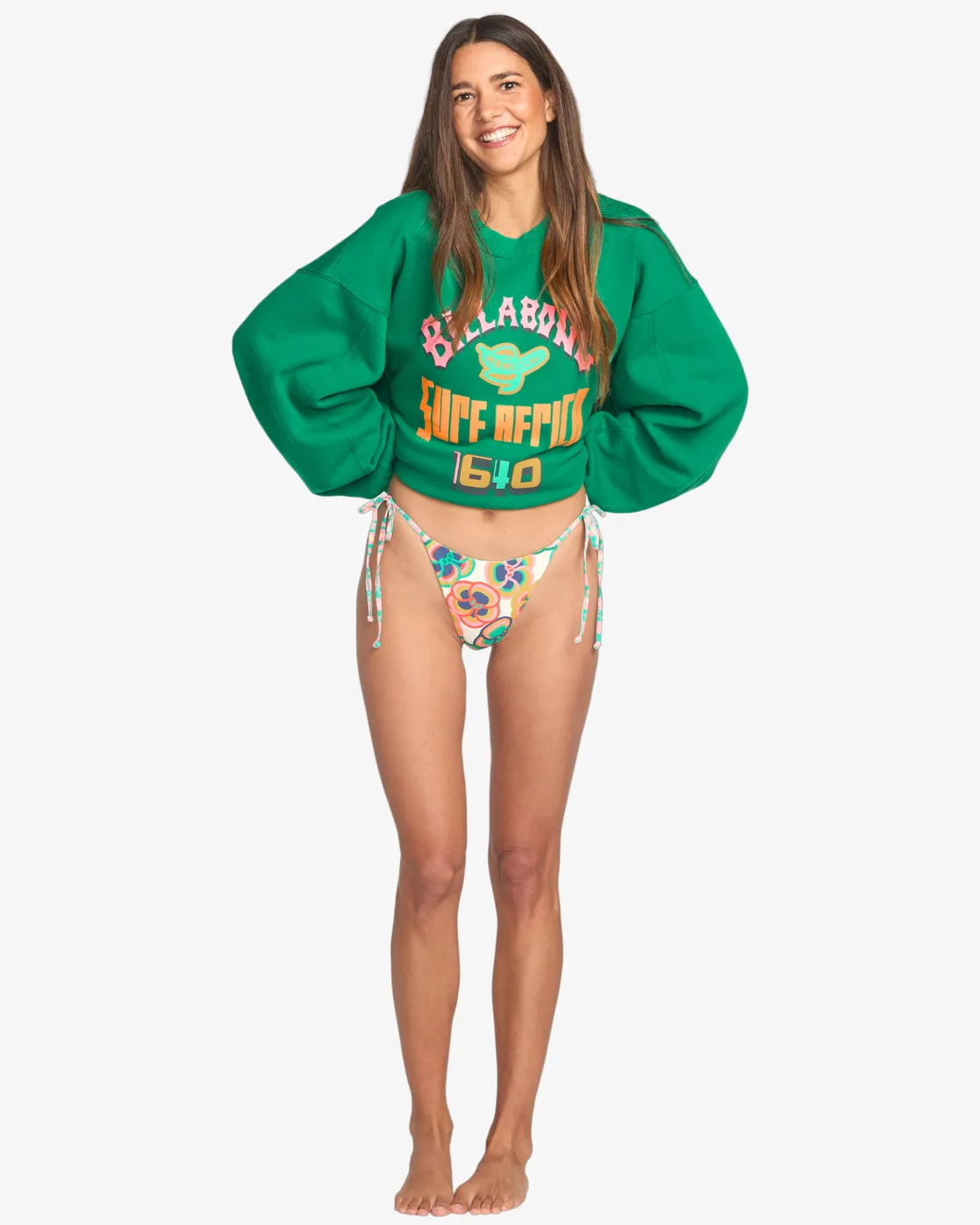 Billabong Womens Sweatshirt Mami Wata Kendall Pullover Crew