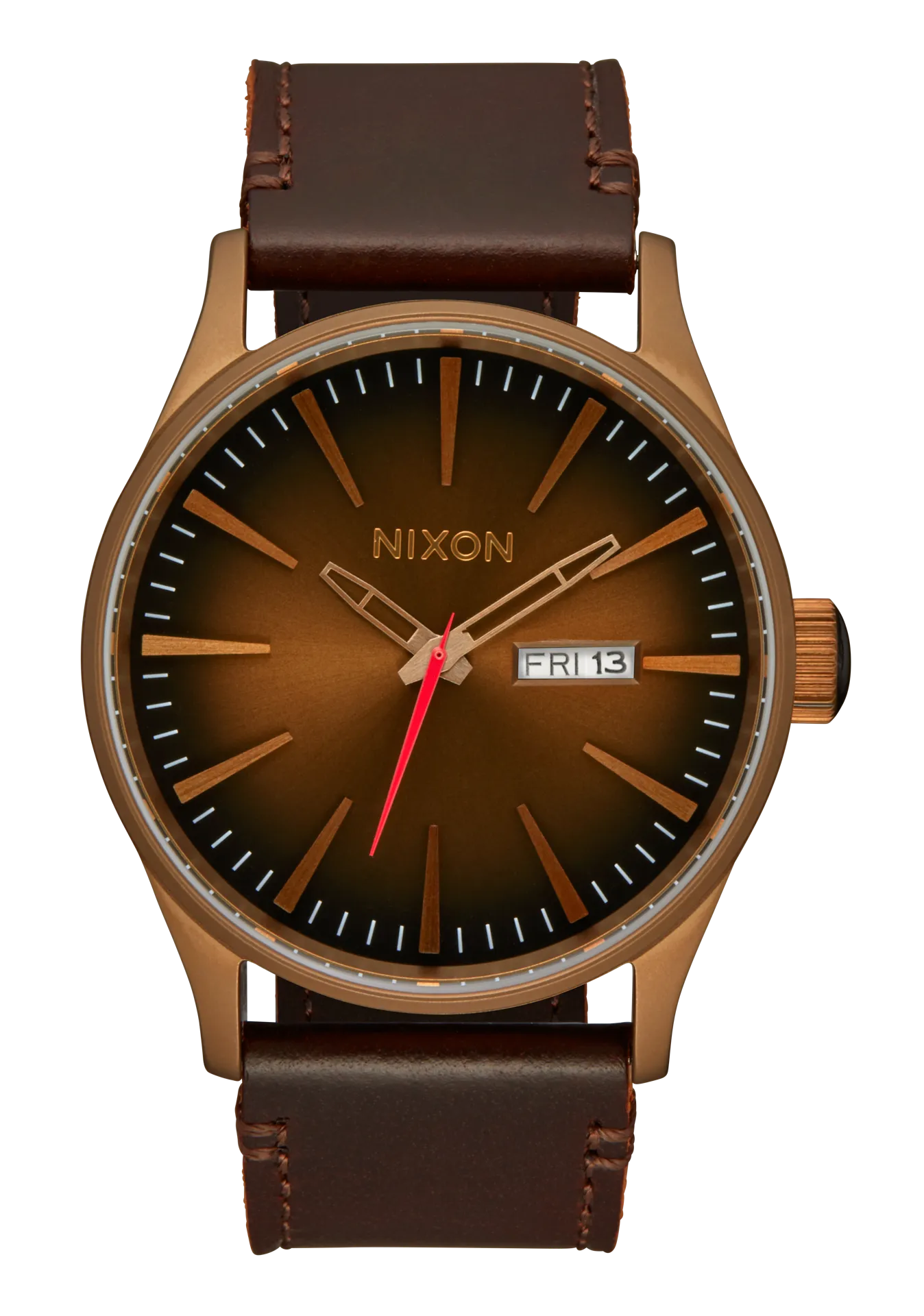 Nixon Watch Sentry Leather