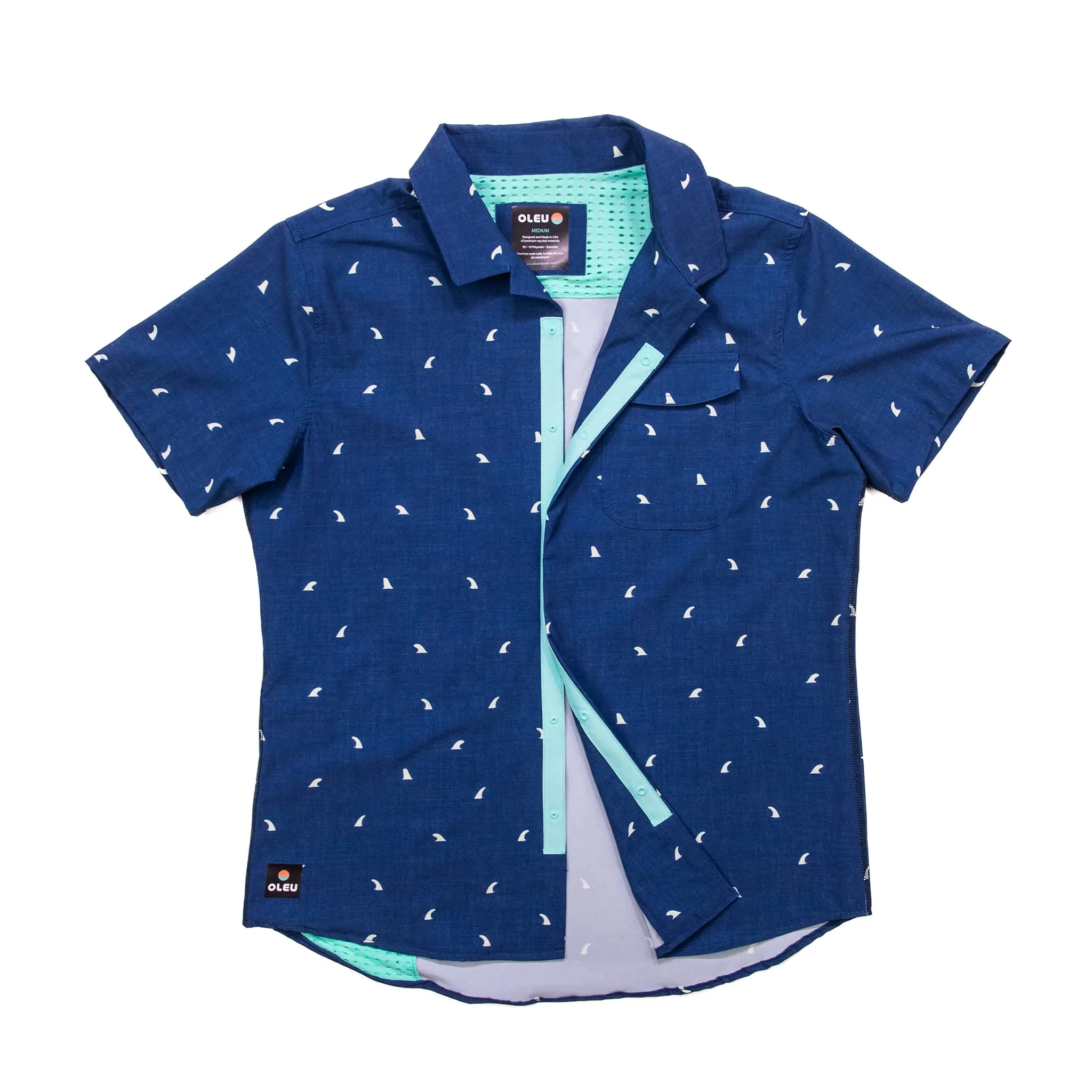 OLEU Mens Shirt Neptune UPF50