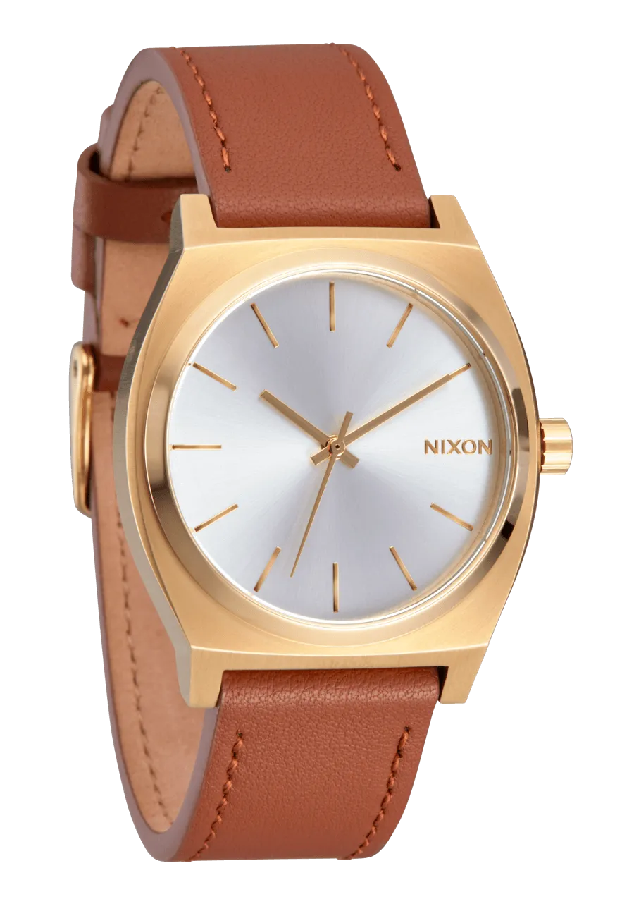 Nixon Watches Time Teller Leather
