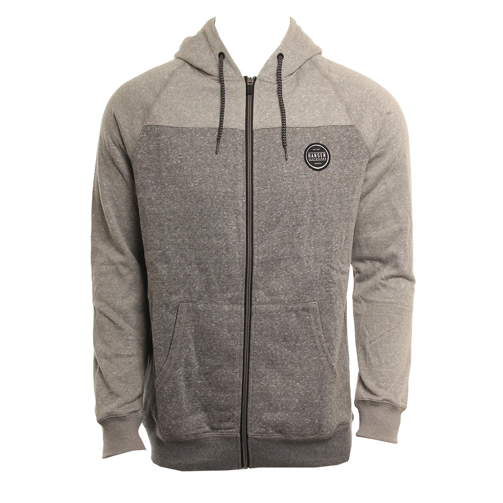 Hansen Mens Sweatshirt Go To 3.0 Zip Fleece