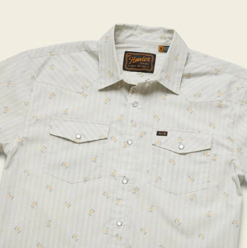 Howler Brothers Mens Woven H Bar B Snapshirt