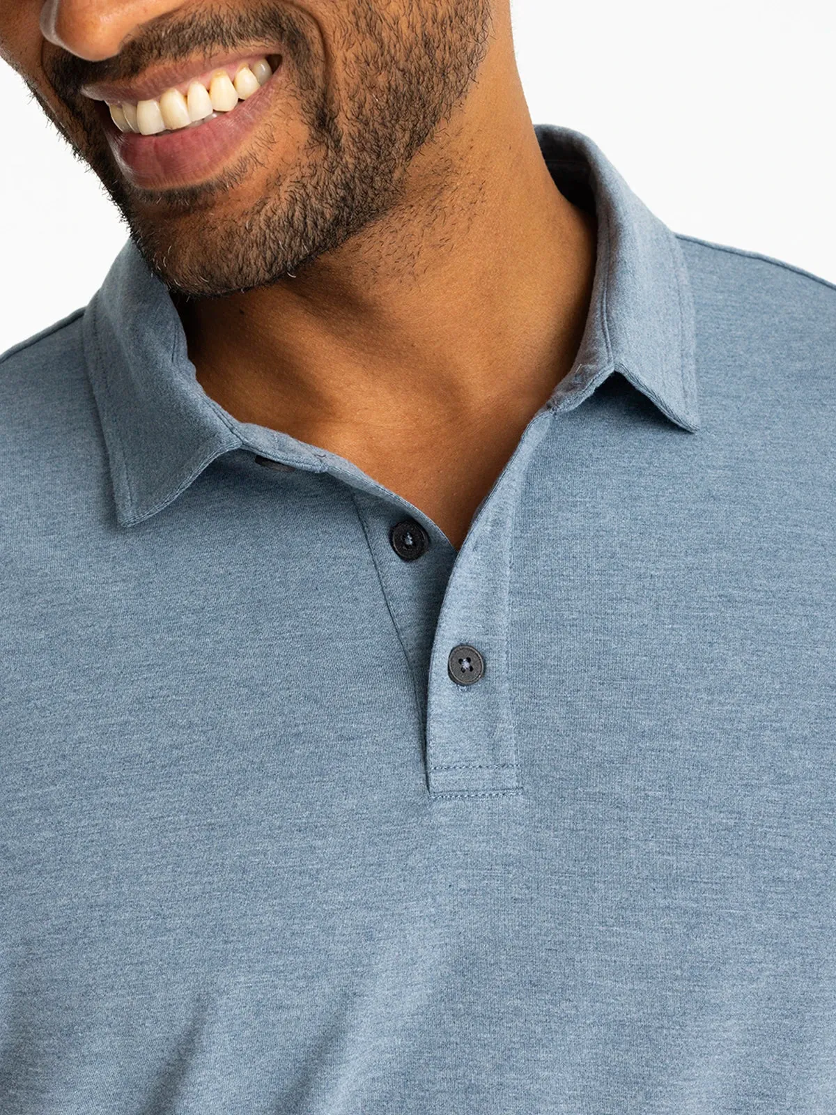 Free Fly Mens Knit Bamboo Flex Polo II