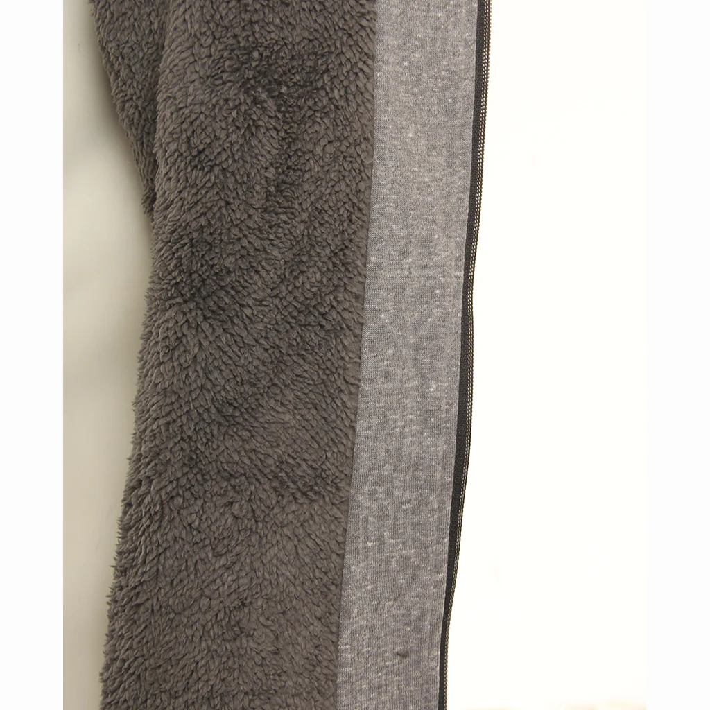 Hansen Mens Sweatshirt Go To Sherpa Lined Zip Fleece