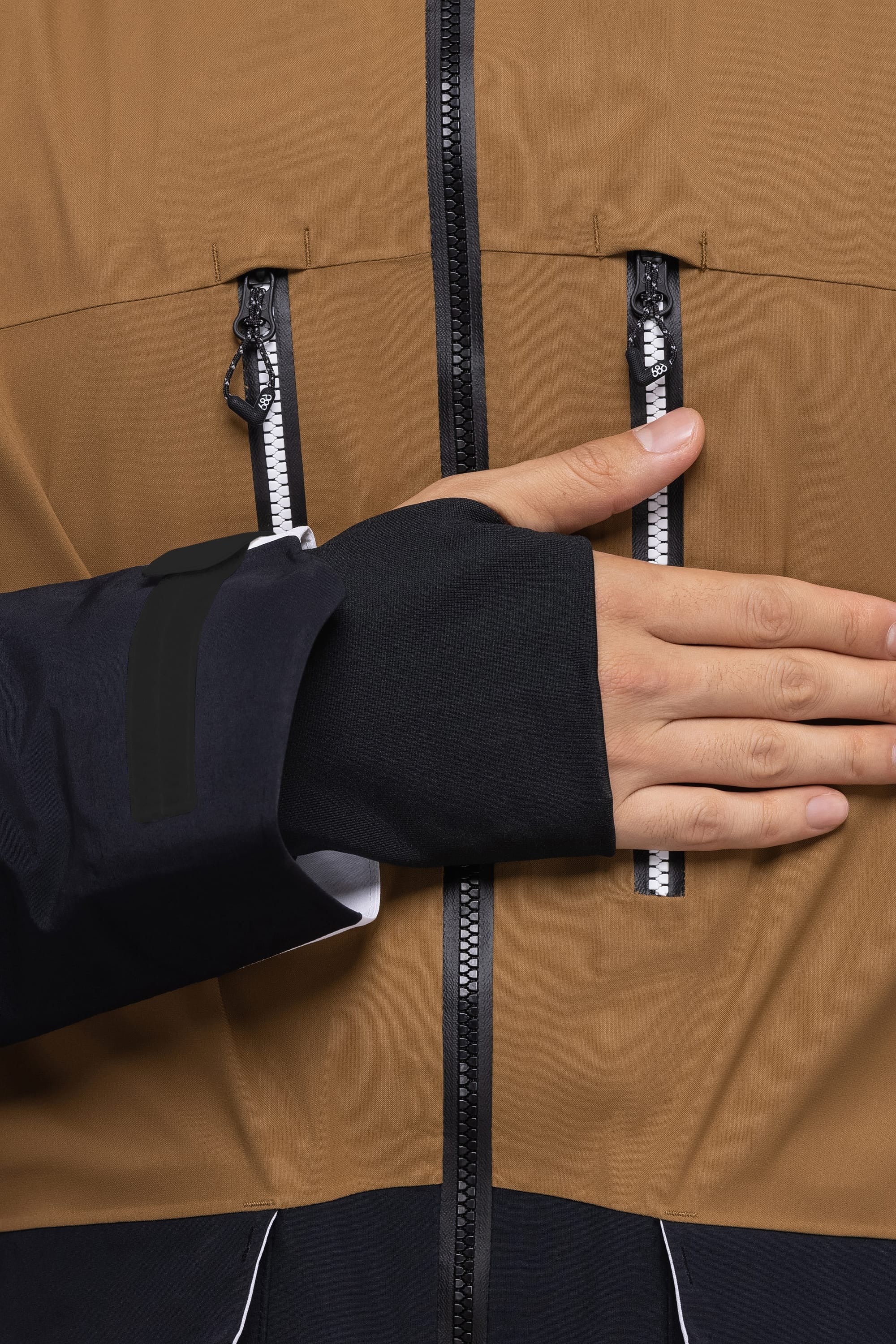 686 Mens Snow Jacket GORE-TEX Stretch Smarty 3-in-1 Weapon Down