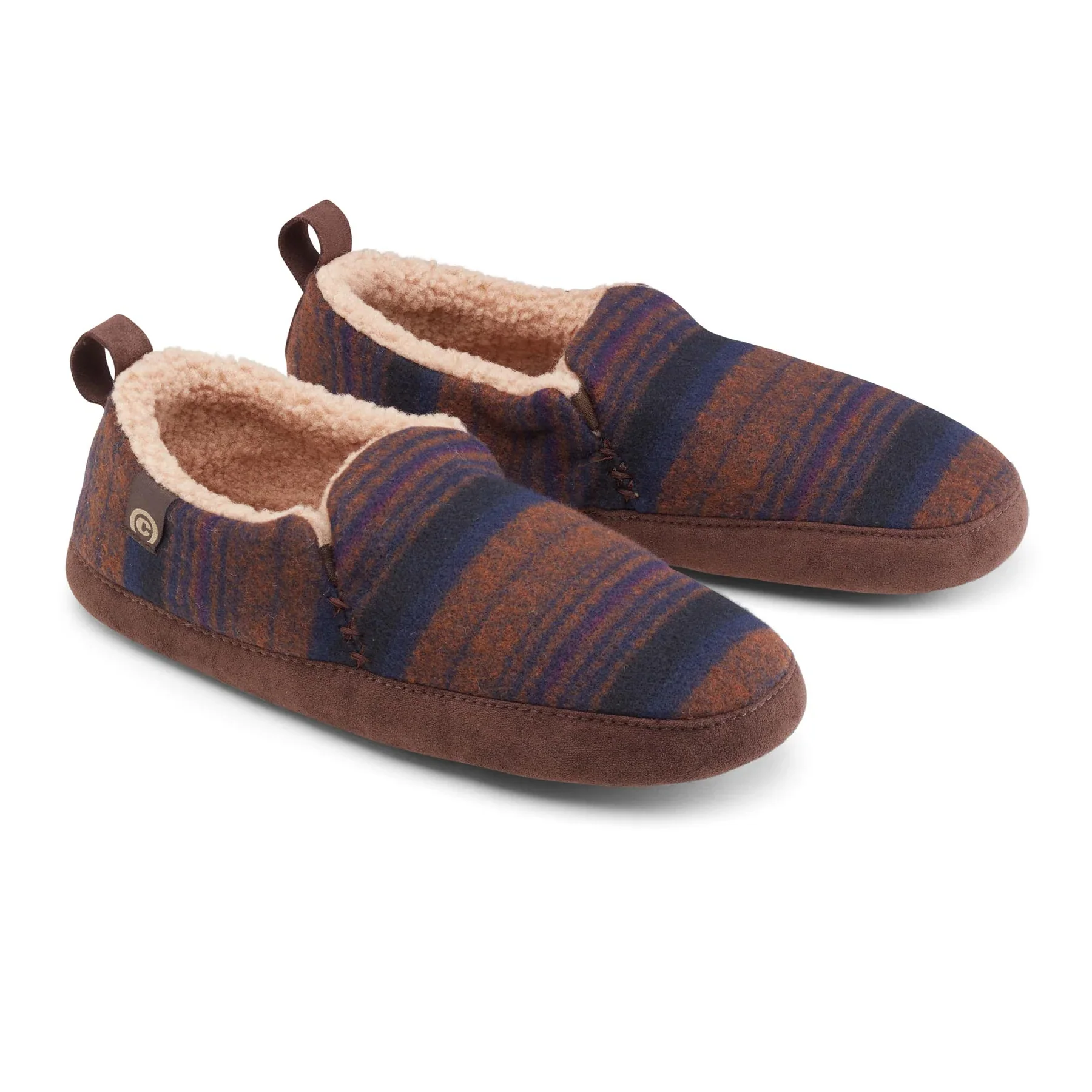Cobian Mens Slippers Borrego Moccasin