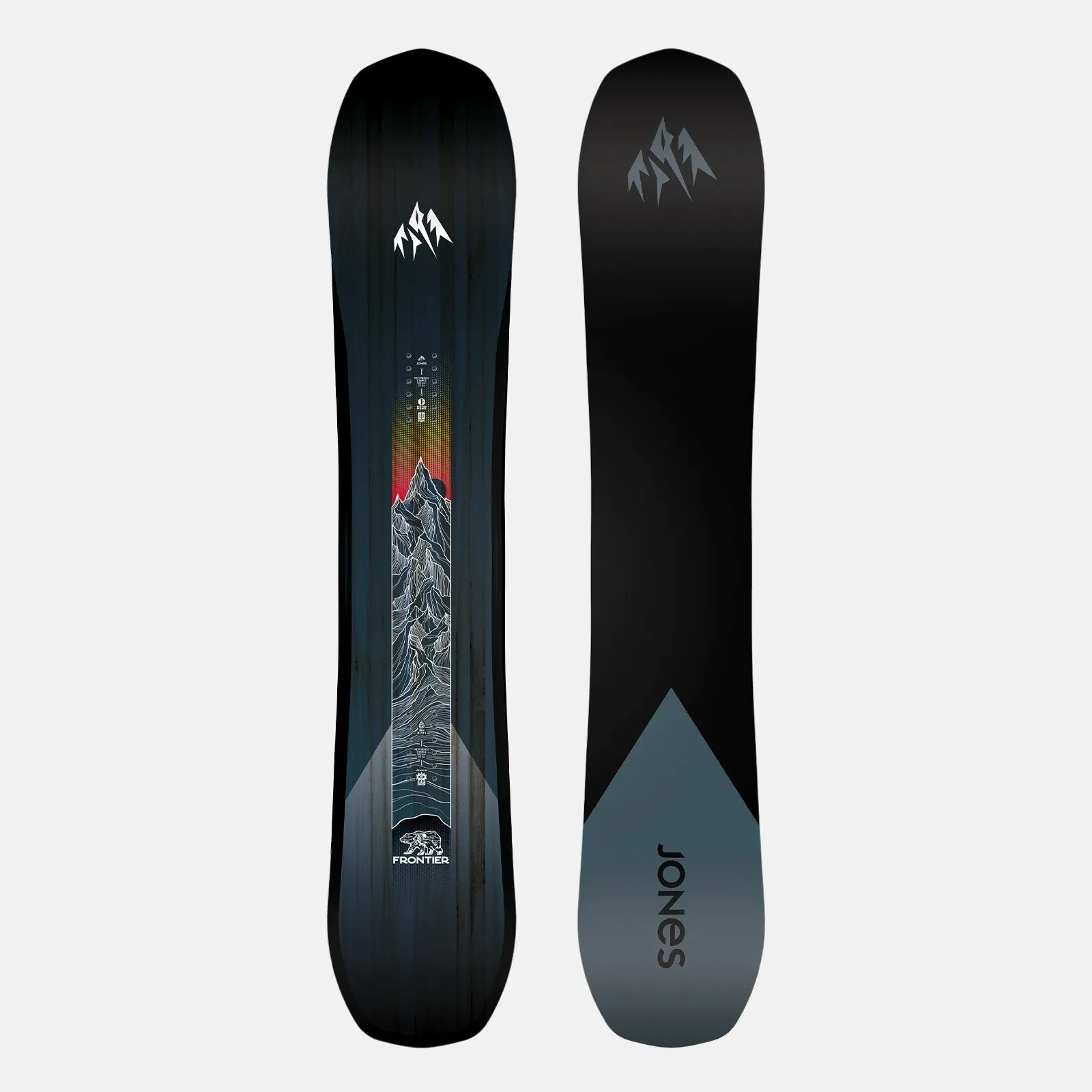 Jones Snowboards Mens Snowboard Frontier