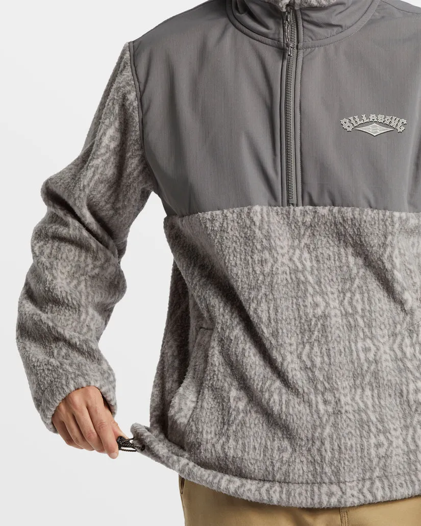 Billabong Mens Sweatshirt Boundary Re-Issue Mock-Neck