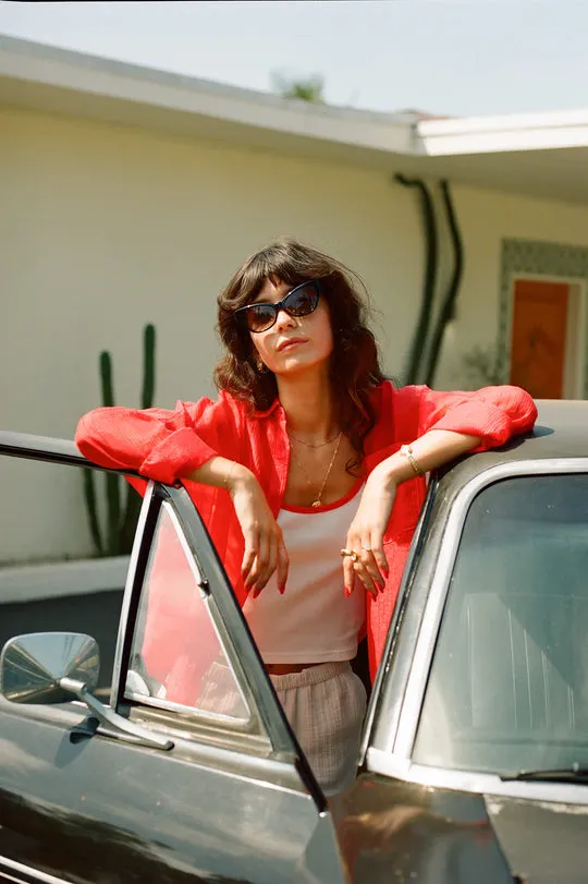 Brixton Womens Shirt East Side Boxy L/S Button Down