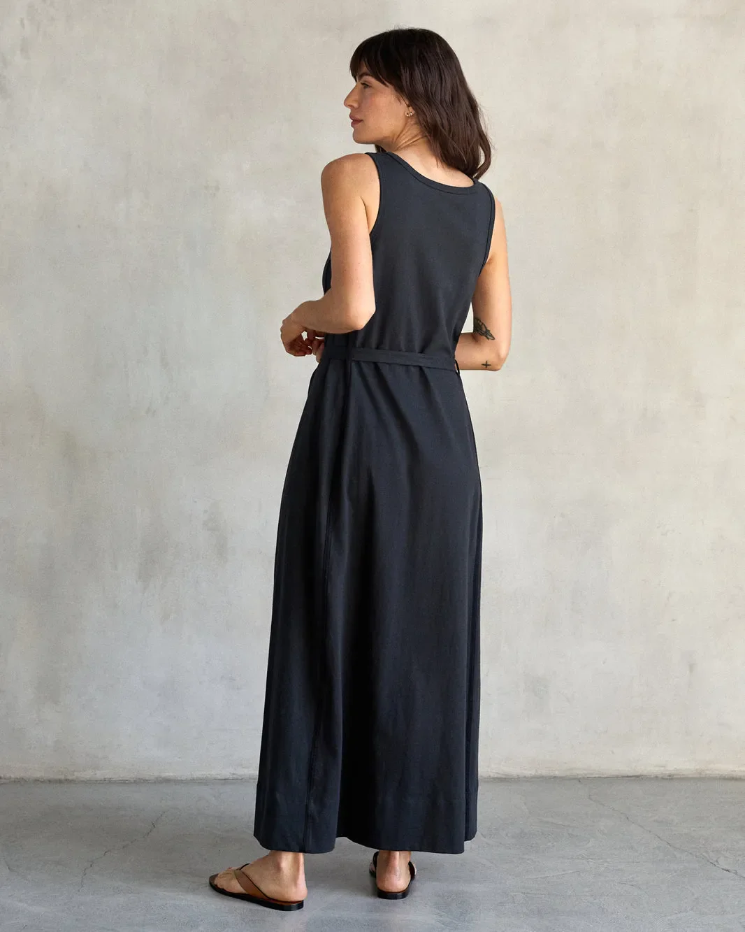 Outerknown Womens Dress Hermosa Tank Dress