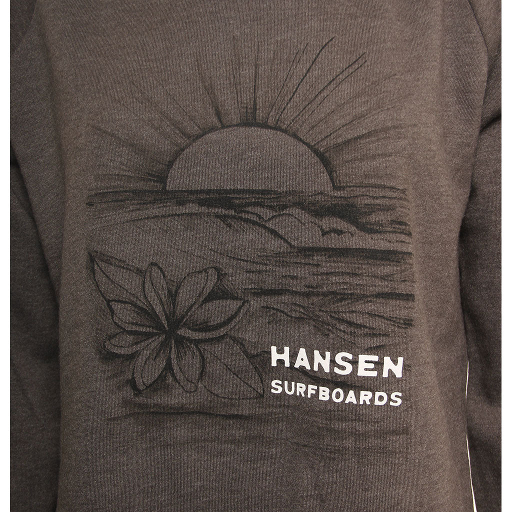 Hansen Womens Sweatshirt Surf Camp Crew