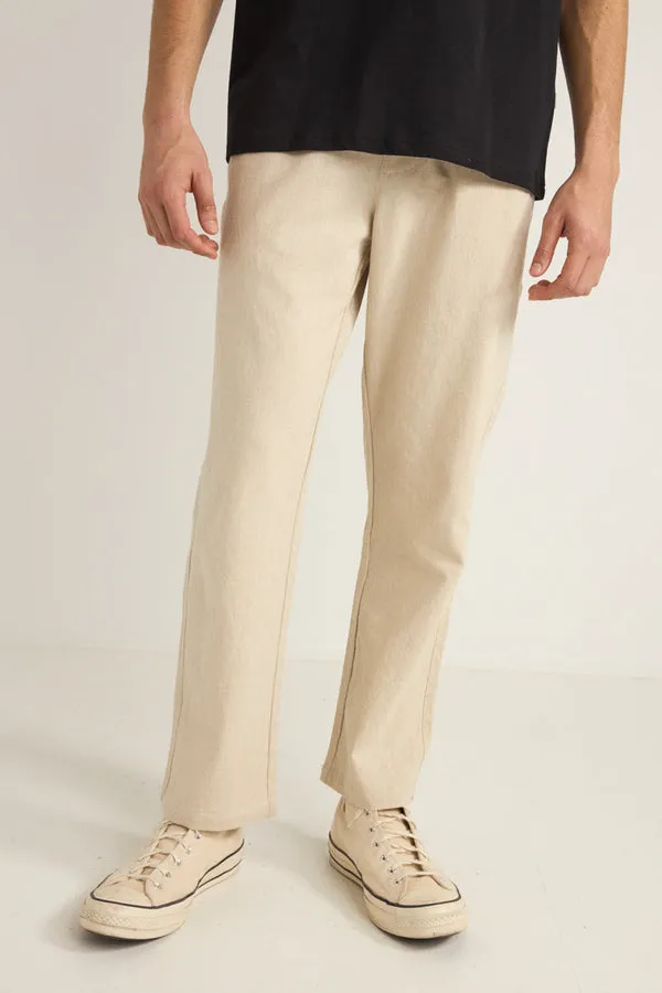 Rhythm Mens Pants Linen Jam