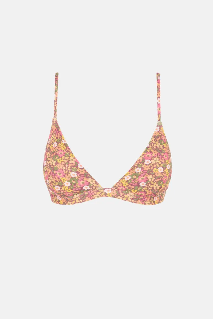 Rhythm Womens Bikini Top Marie Floral Bralette