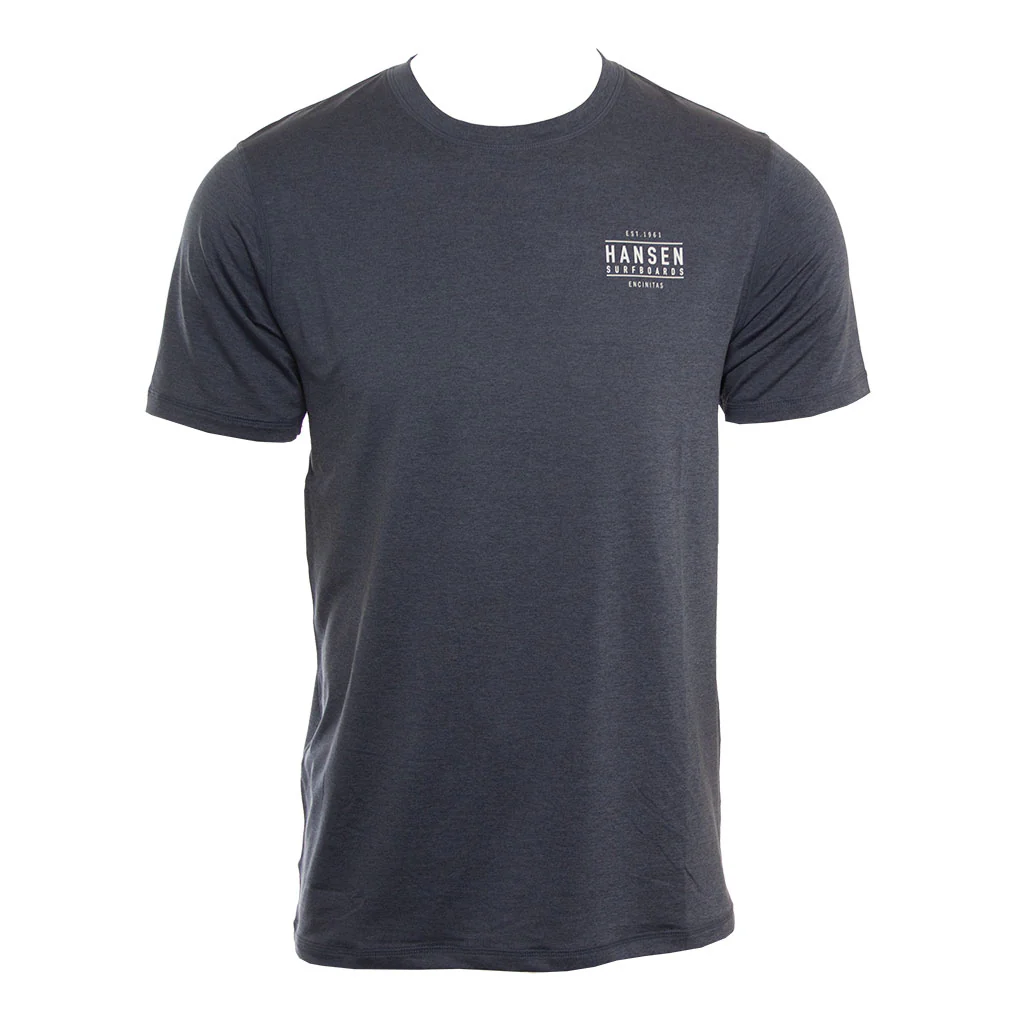 Hansen Mens Rashguard Antix Short Sleeve