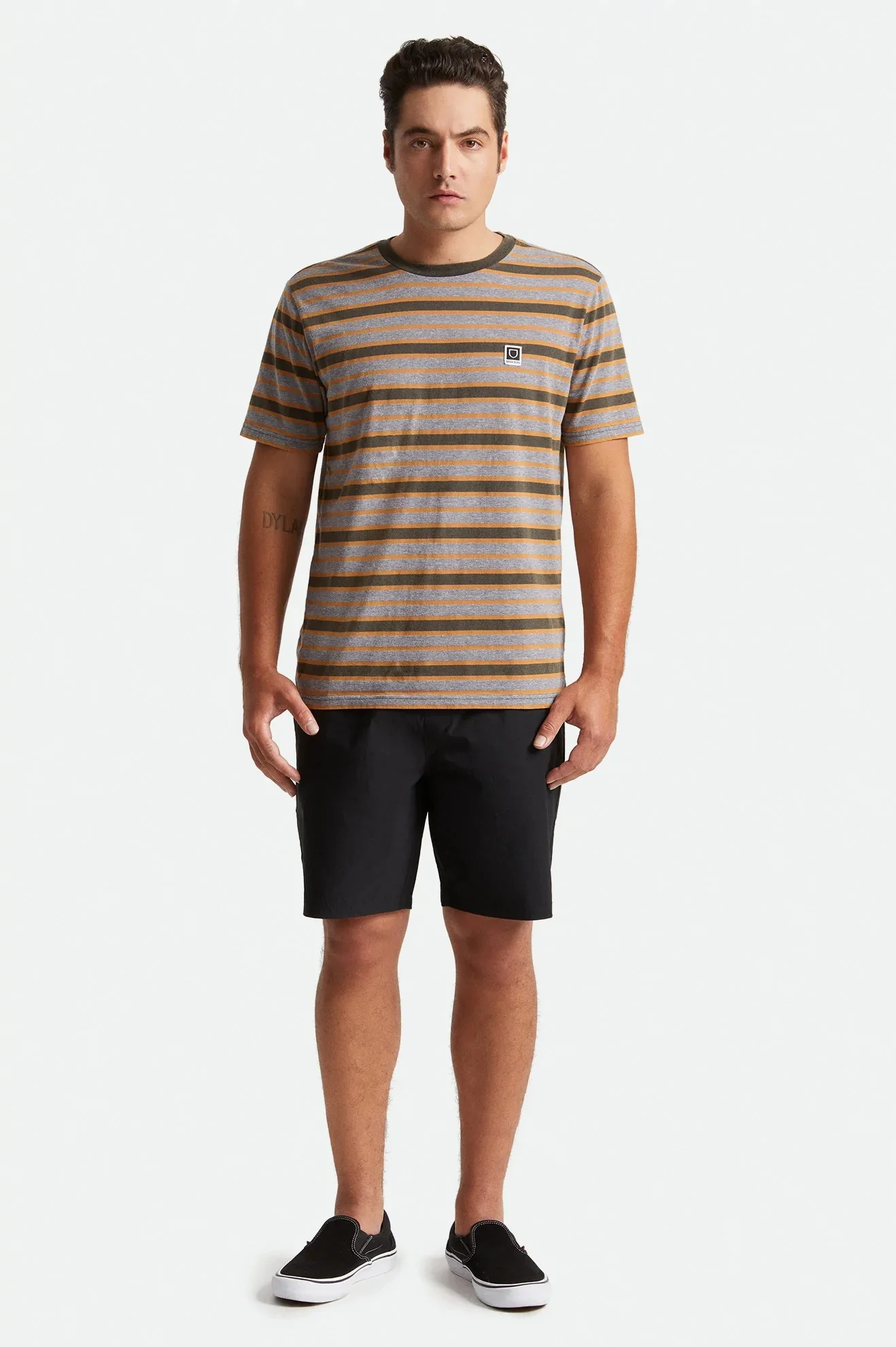 Brixton Mens Shorts Steady Cinch Utility