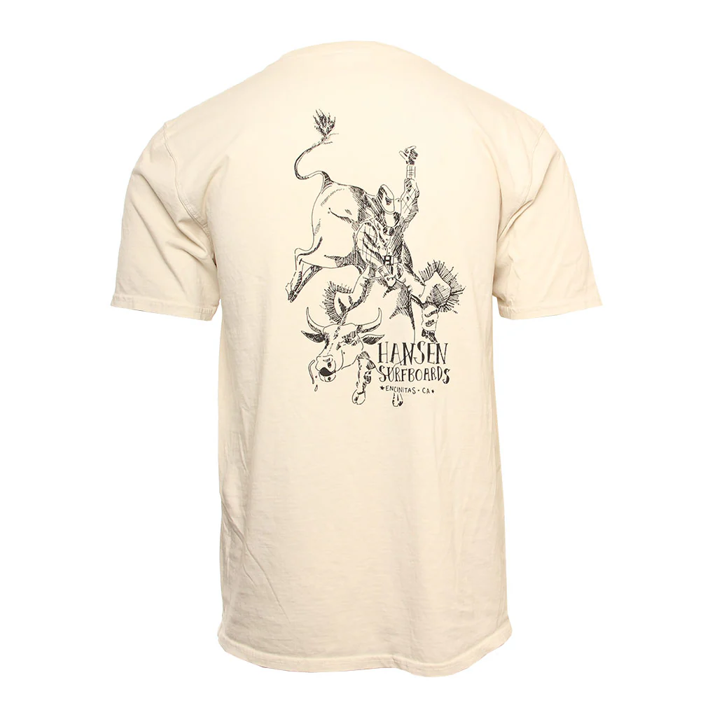 Hansen Mens Shirt Riding Bull