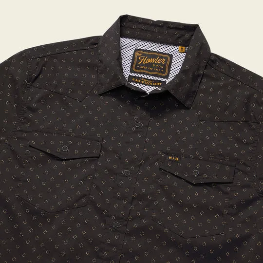 Howler Brothers Mens Woven H Bar B Tech Longsleeve