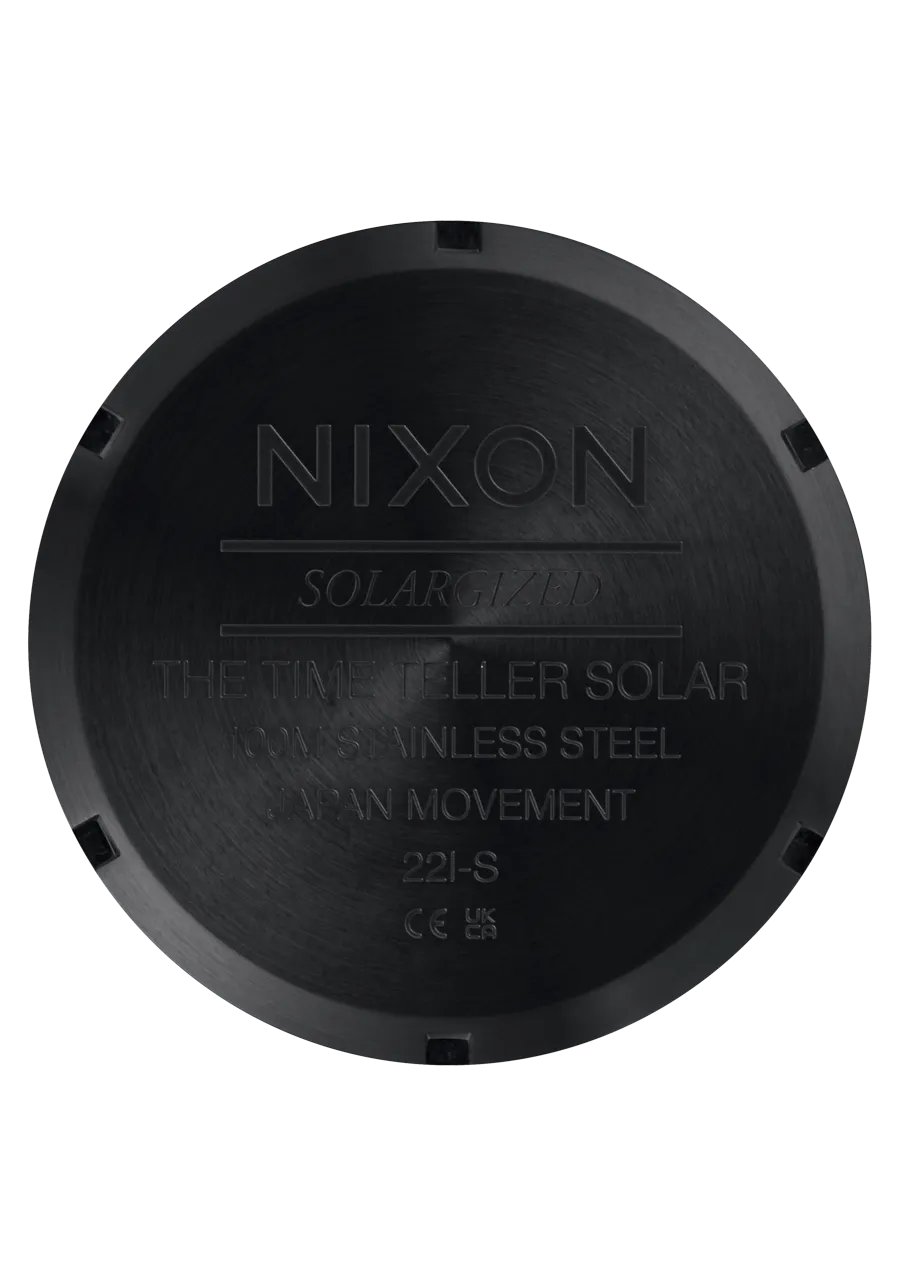 Nixon Watch Time Teller Solar