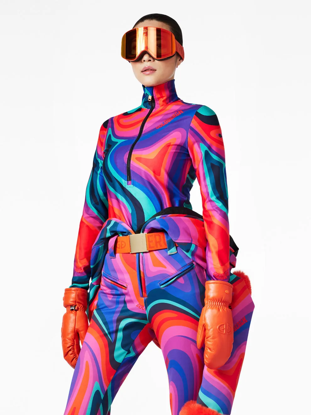 Goldbergh Womens Base Layers Illusion Ski Pully