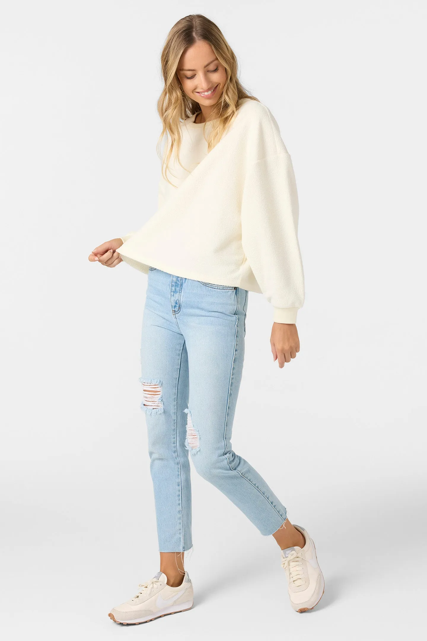 Oneill Womens Sweatshirt Wavelength Crew