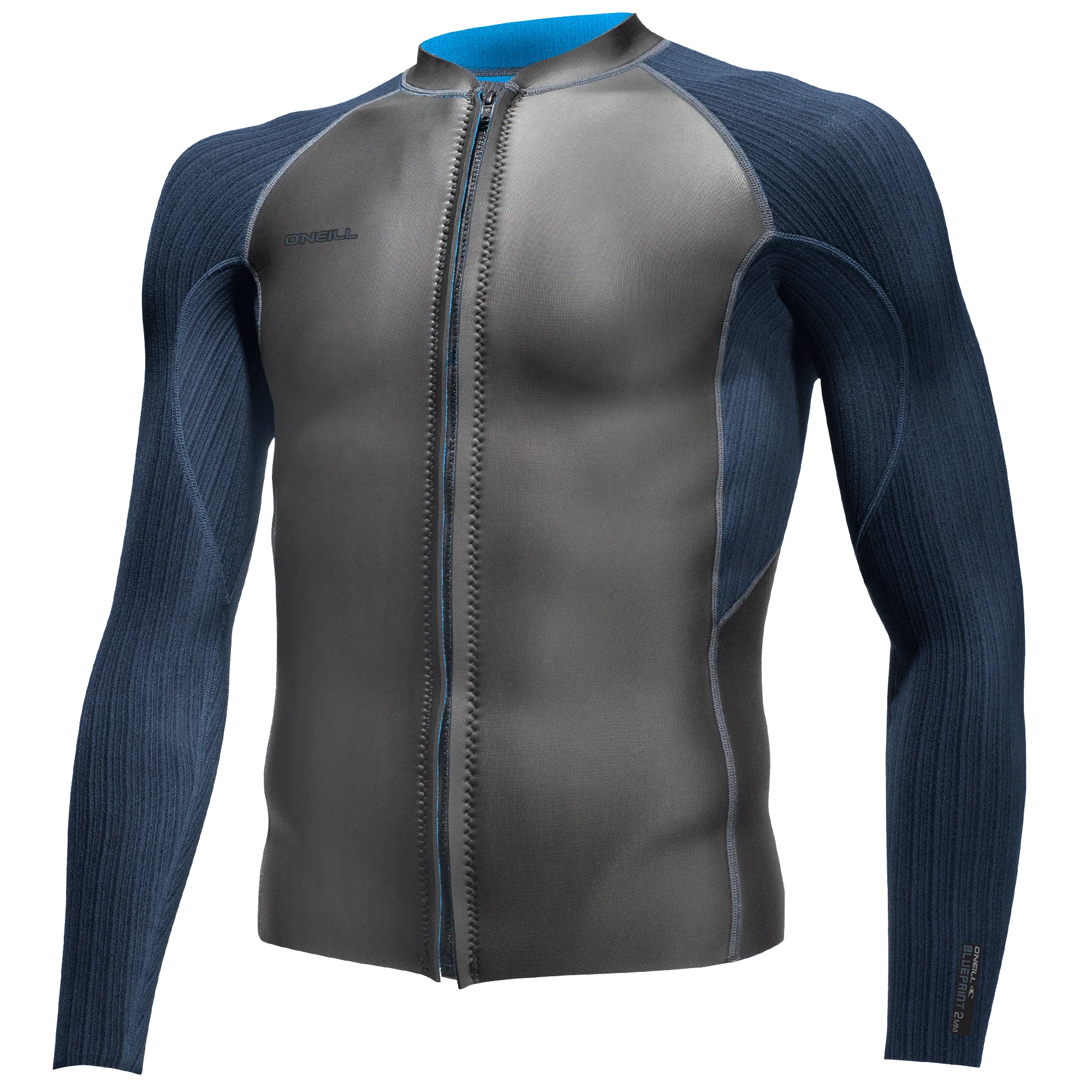 Oneill Mens Wetsuit Blueprint 2mm Front Zip Jacket