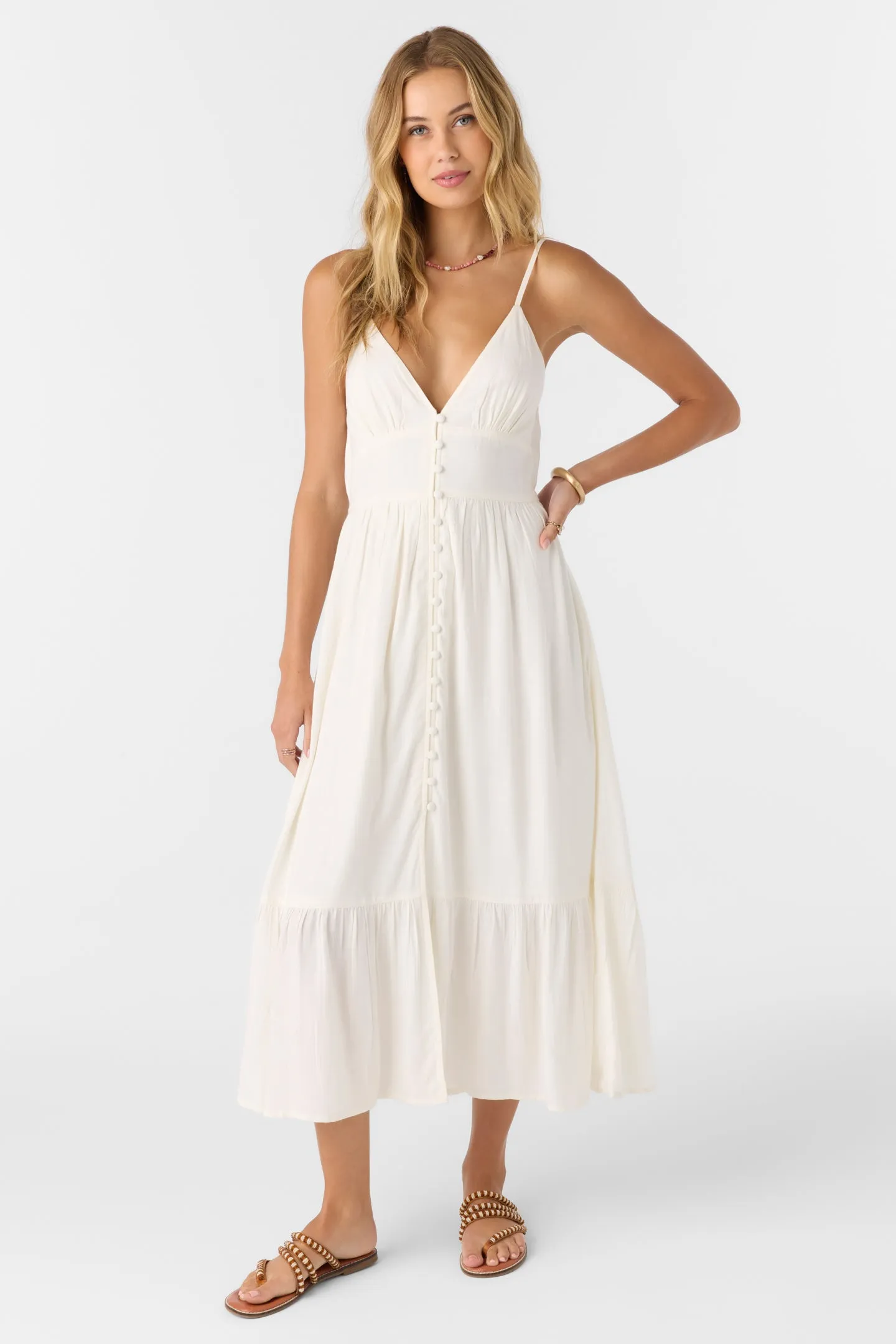 Oneill Womens Dress Pilar Midi
