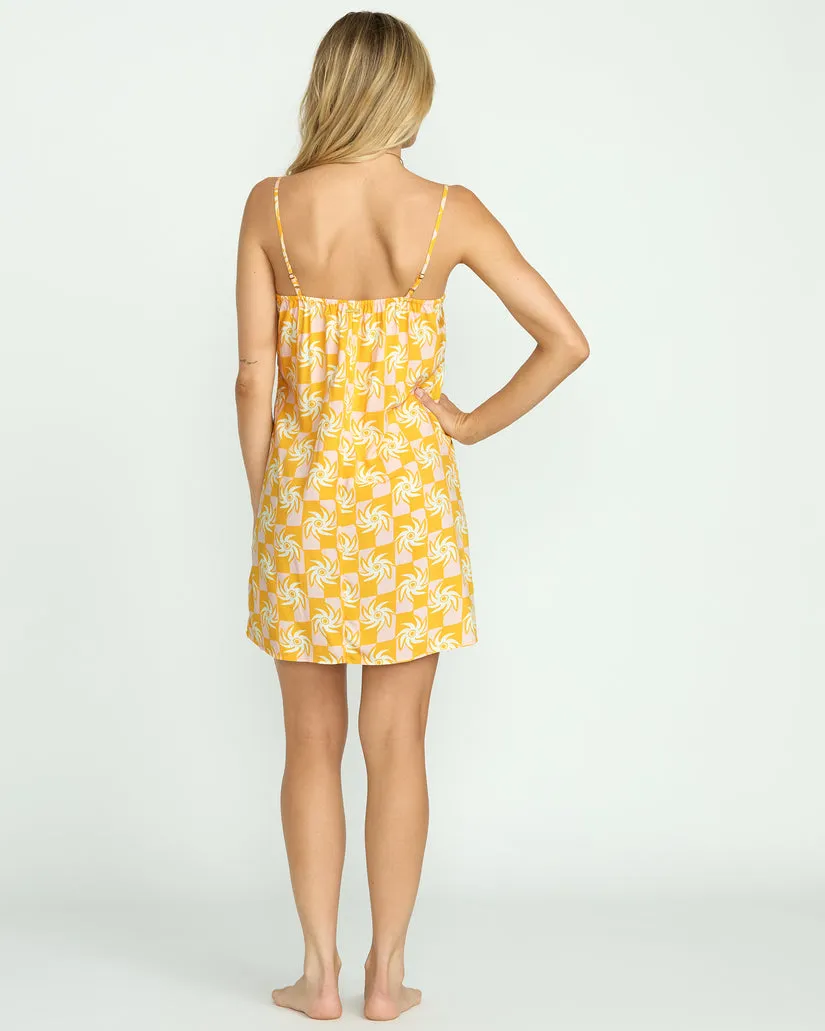 Billabong Womens Dress 90S Babe Mini