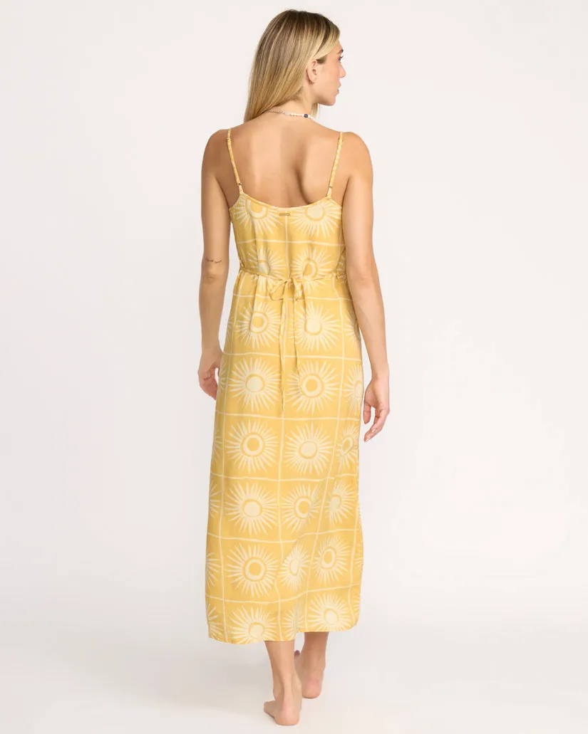 Billabong Womens Dress Sun Glow Maxi