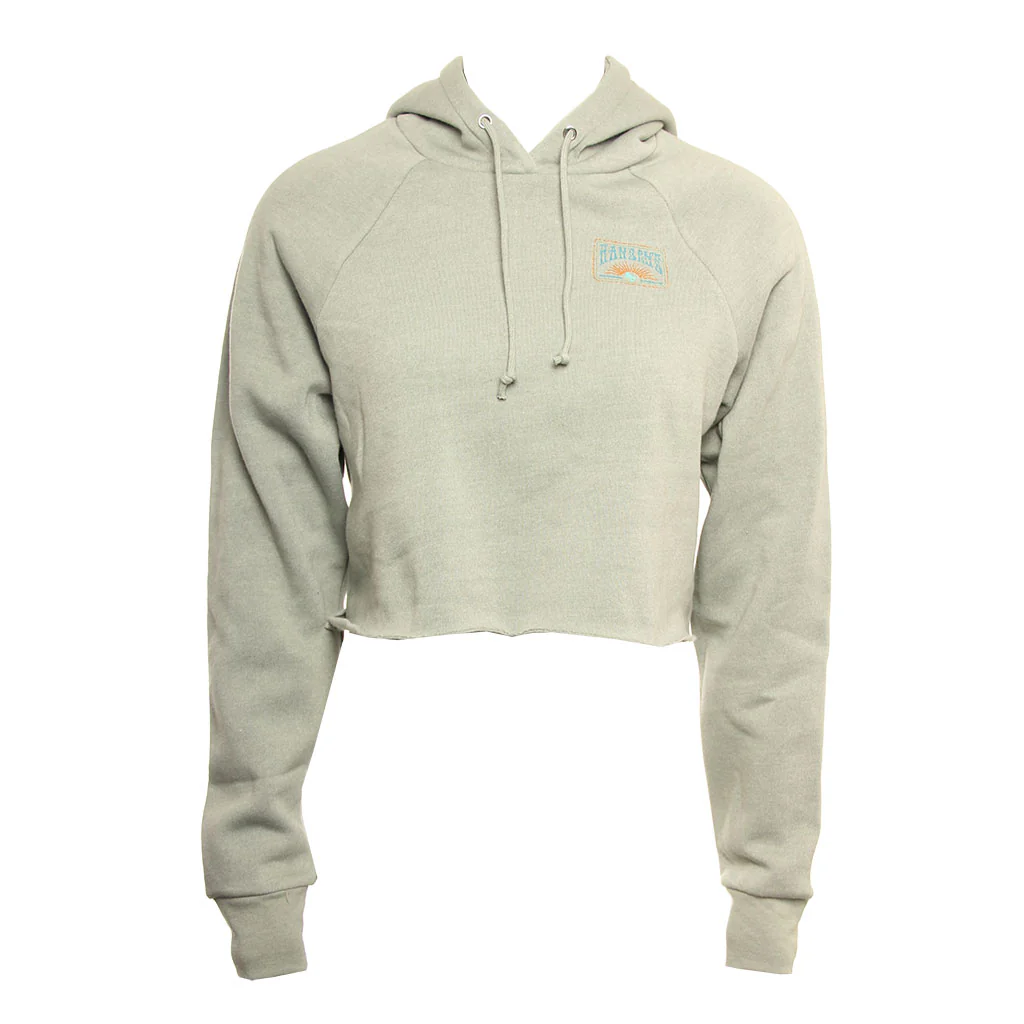 Hansen Womens Sweatshirt Jimmy Jon Cropped Hoody