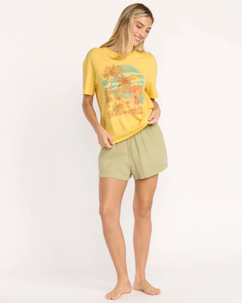 Billabong Womens Shirt Trouble In Paradise