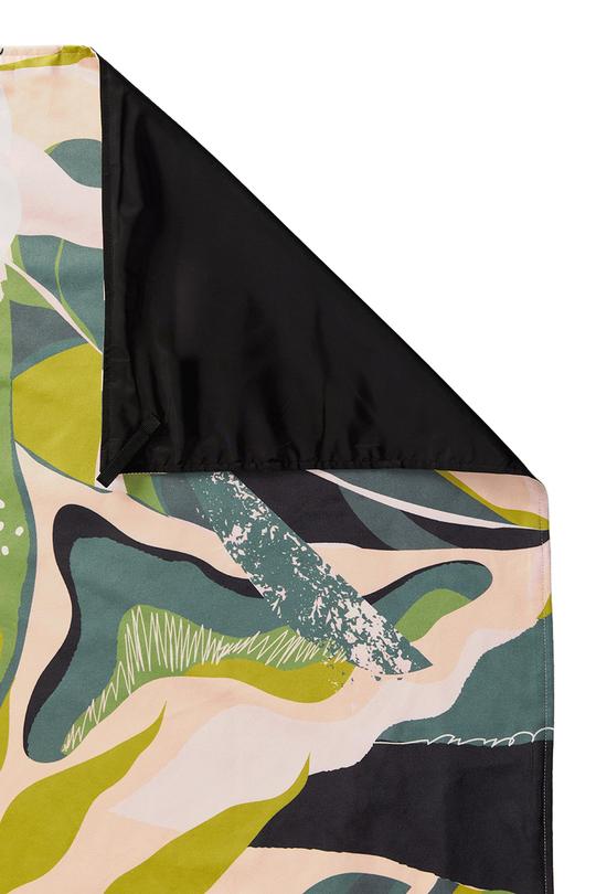 Nomadix Towel Monstera Green Pink Festival Blanket