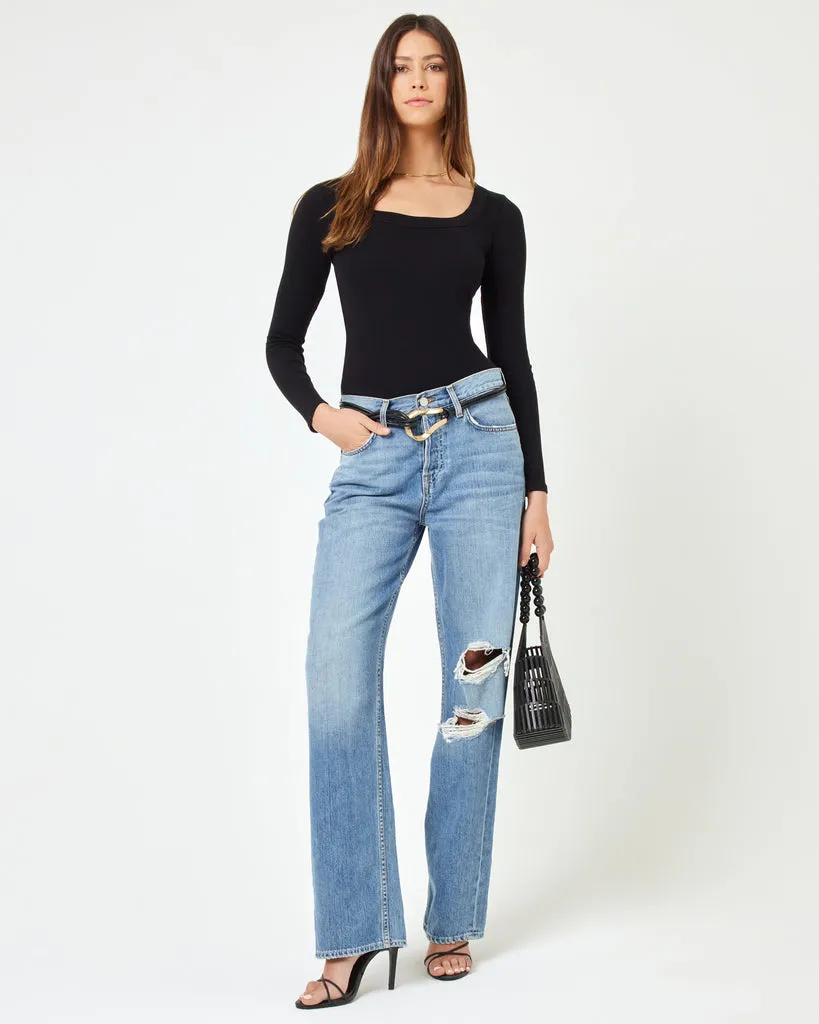 L*Space Womens Shirt Ashlyn Long Sleeve