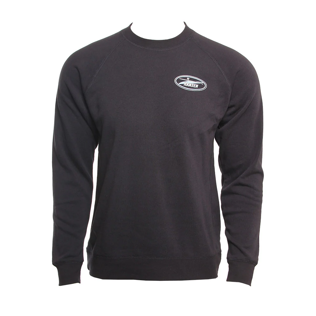 Hansen Mens Sweatshirt Original Logo Crew