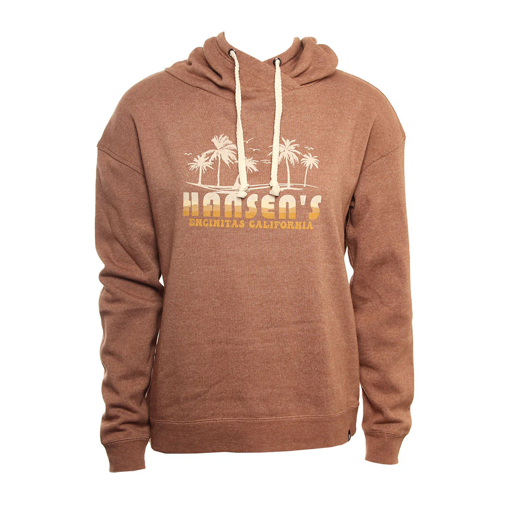 Hansen Womens Sweatshirt Rooney Pullover Crossneck Hoodie