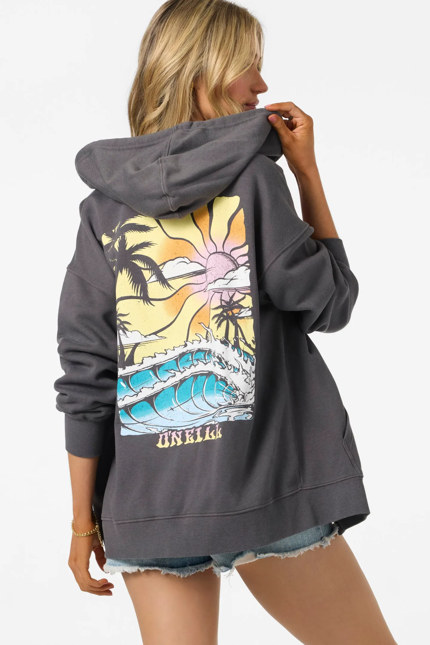 Oneill Womens Sweatshirt Byron Hoody Zip Fleece