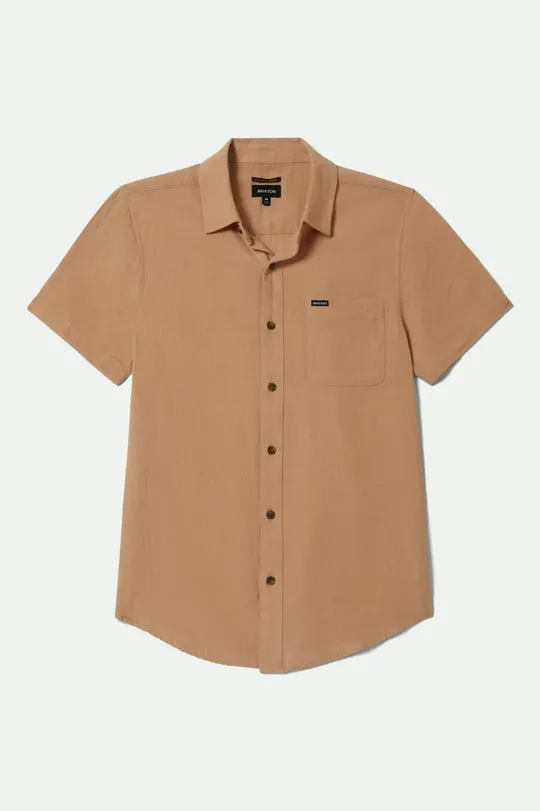 Brixton Mens Woven Charter Organic Cotton Linen Blend