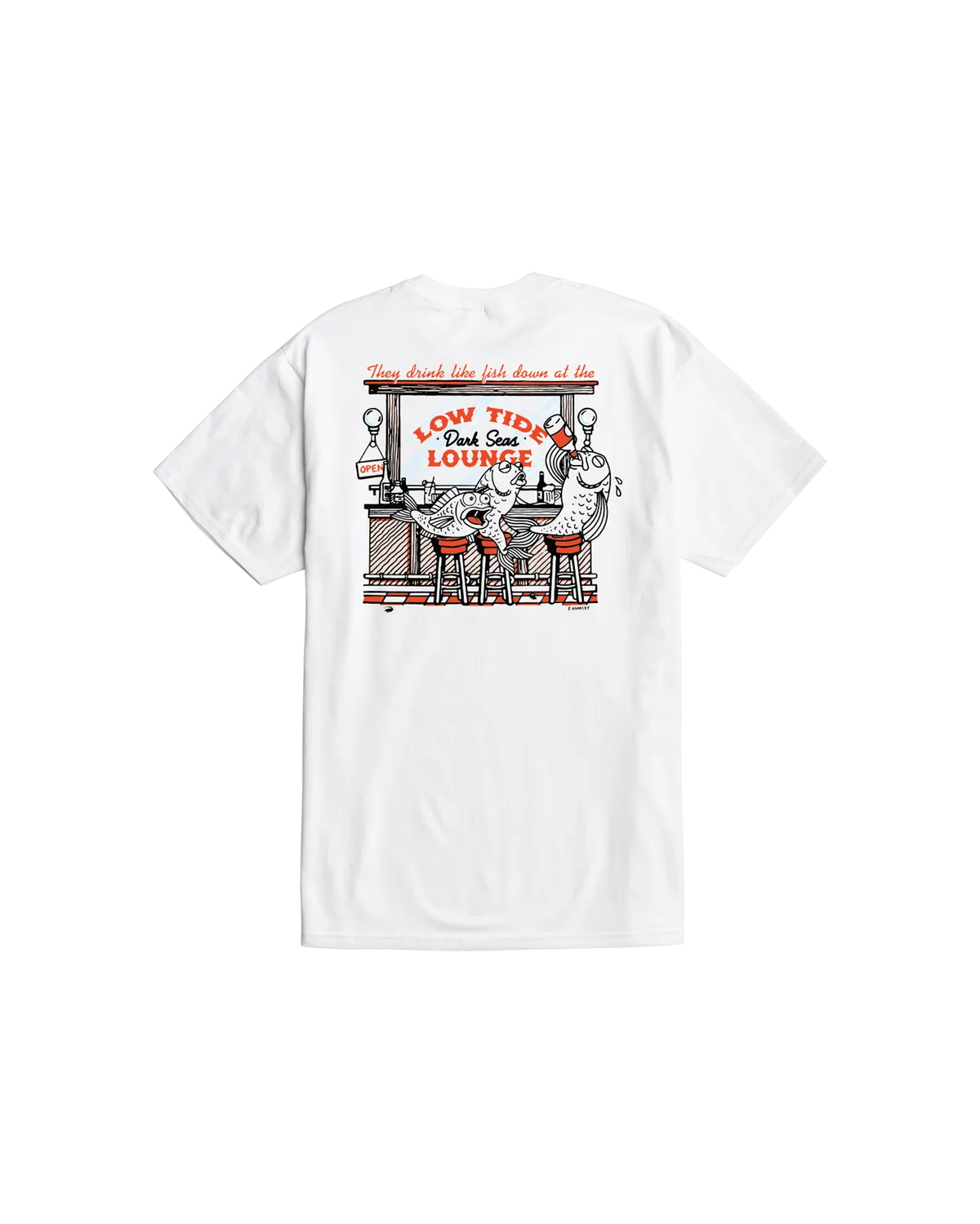 Dark Seas Mens Shirt Bar Stool