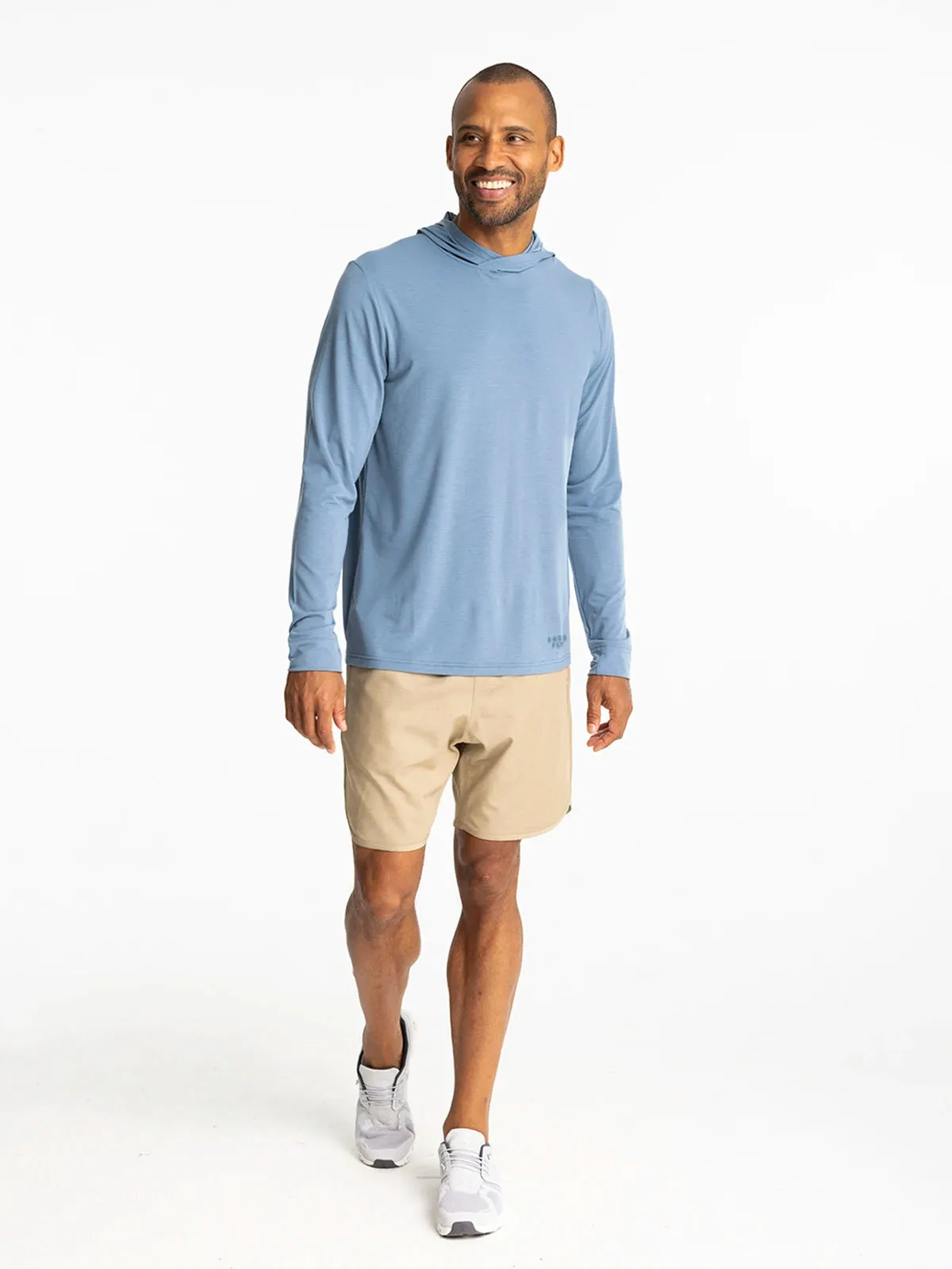 Free Fly Mens Shirt Elevate Lightweight Hoodie