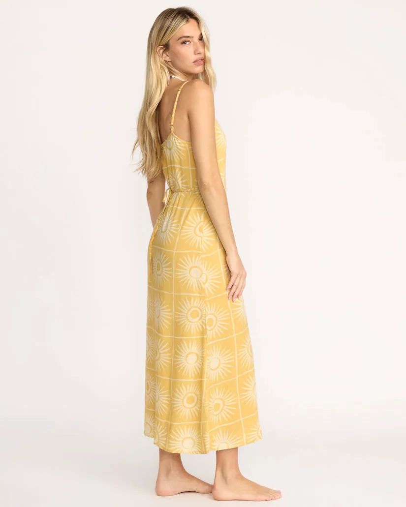 Billabong Womens Dress Sun Glow Maxi
