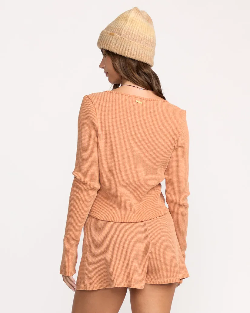 Billabong Womens Shirt Paxton Long Sleeve Top